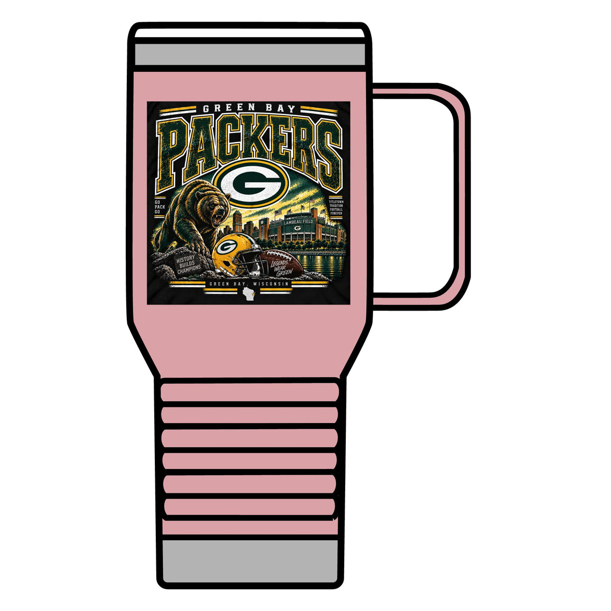 Green Bay Packers Pride - 20oz Insulated Mug