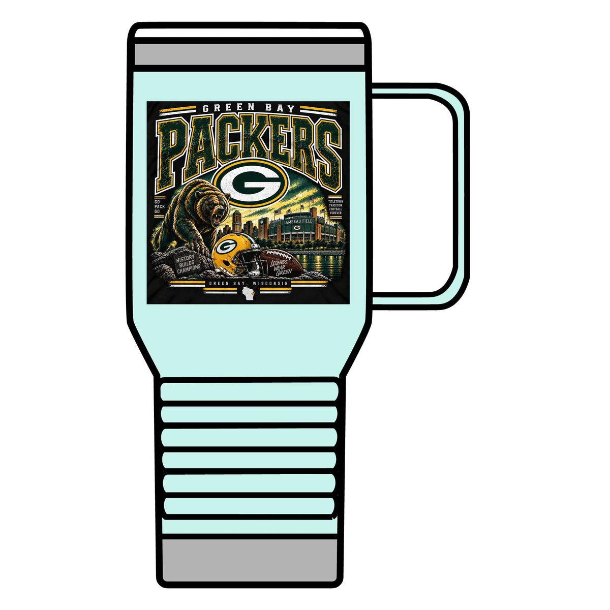 Green Bay Packers Pride - 20oz Insulated Mug