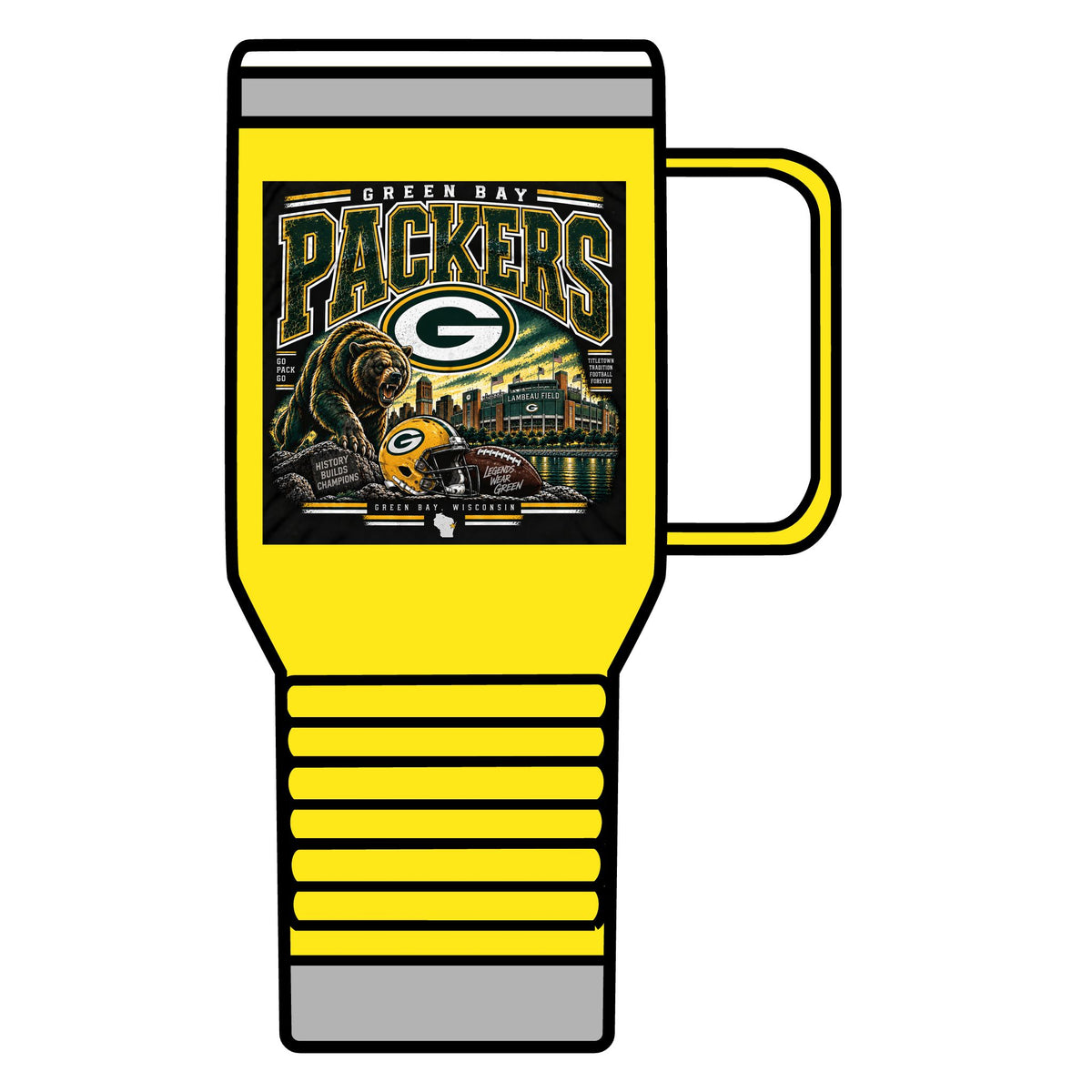 Green Bay Packers Pride - 20oz Insulated Mug