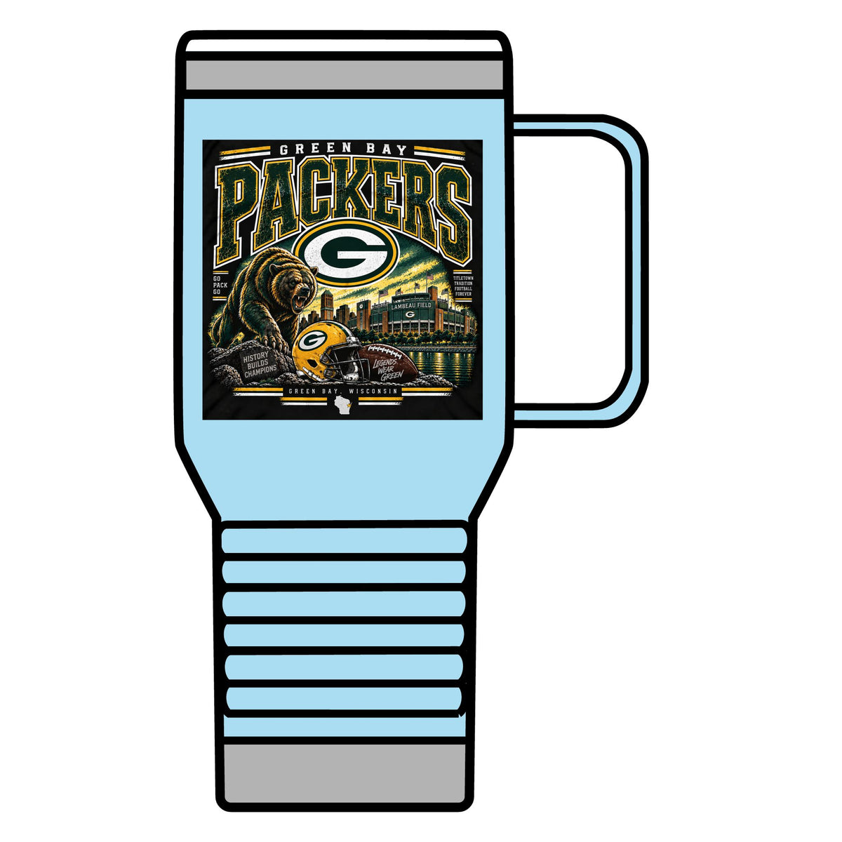 Green Bay Packers Pride - 20oz Insulated Mug