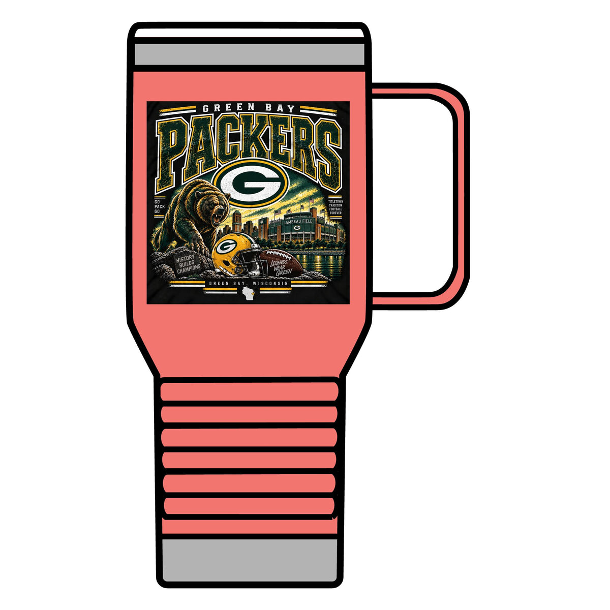 Green Bay Packers Pride - 20oz Insulated Mug