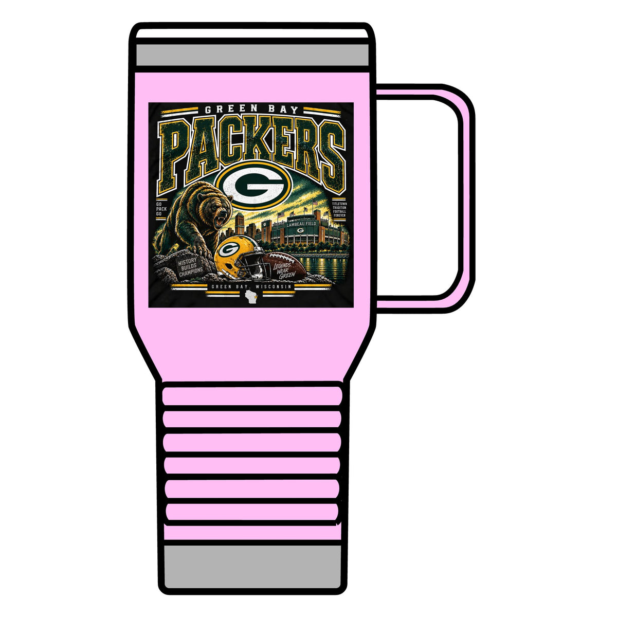 Green Bay Packers Pride - 20oz Insulated Mug