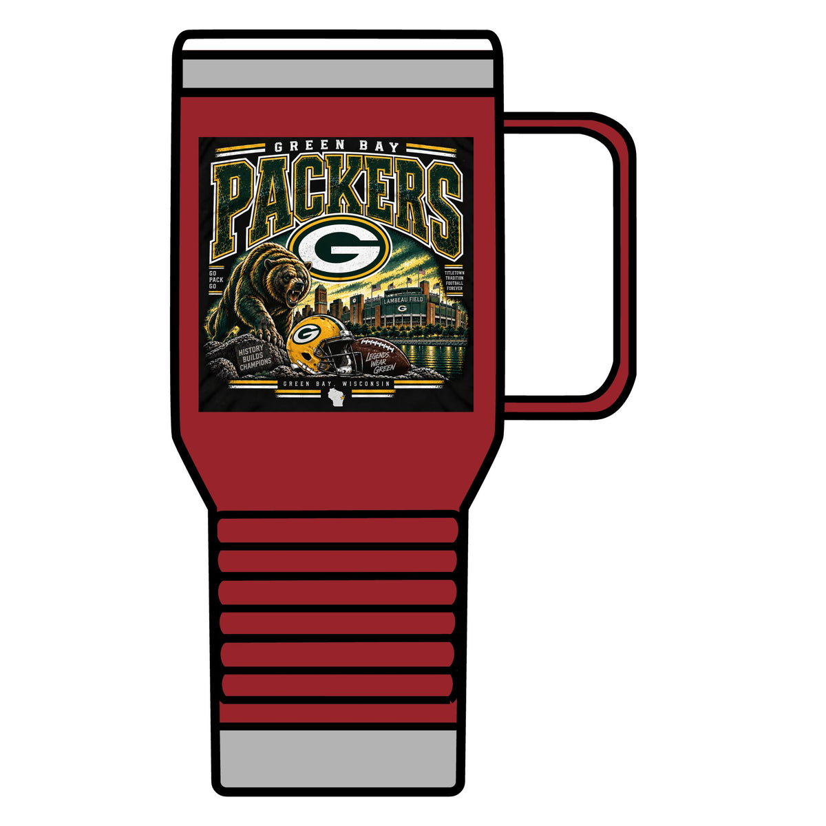 Green Bay Packers Pride - 20oz Insulated Mug