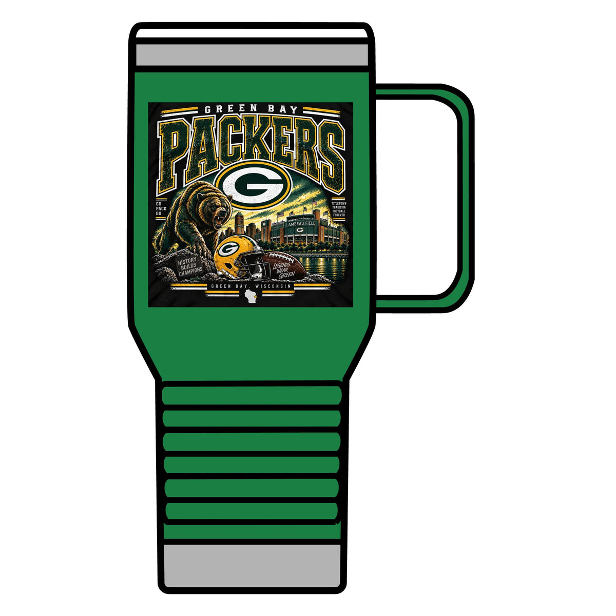 Green Bay Packers Pride - 20oz Insulated Mug