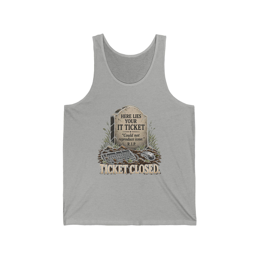 Ticket Closed - Athletic Tank