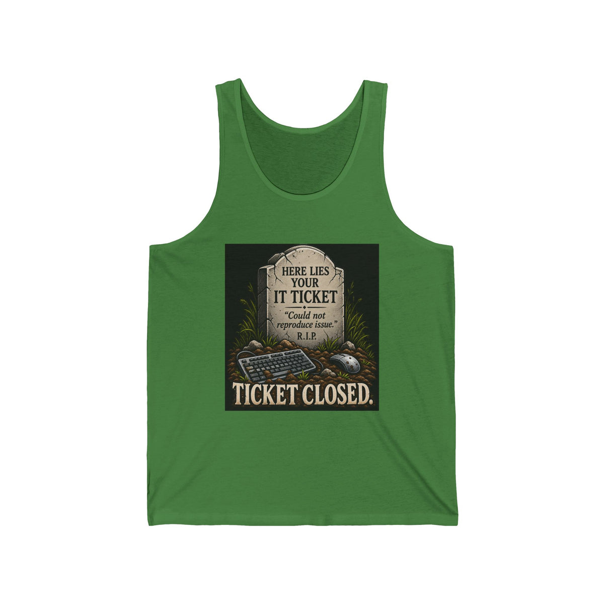 Ticket Closed - Athletic Tank