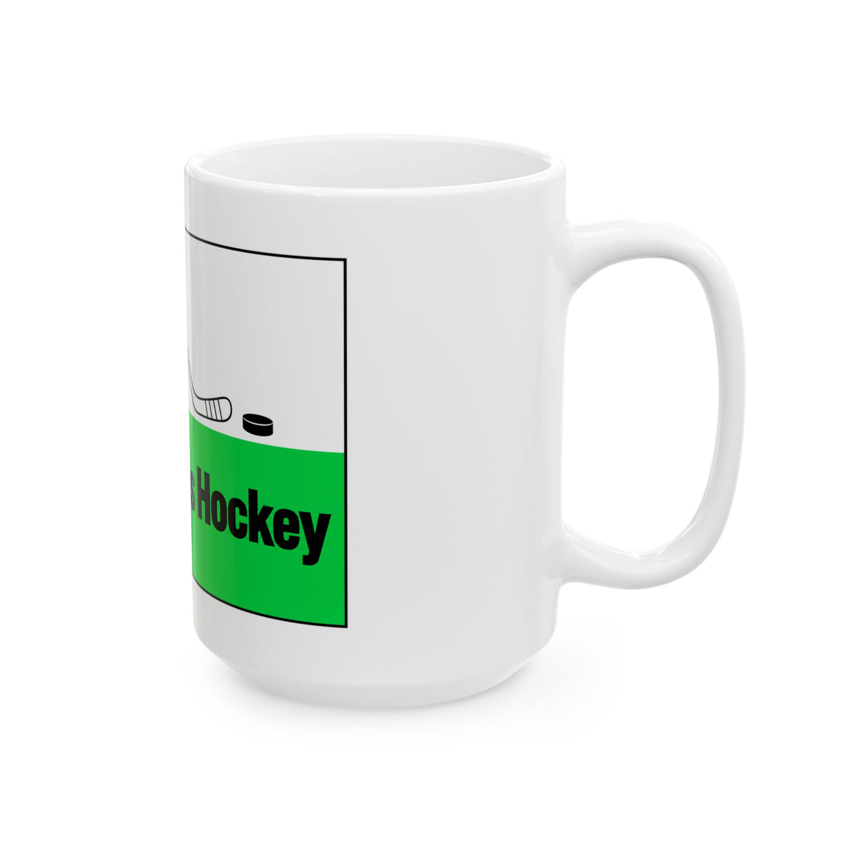 Texas Hockey Flag - Ceramic Mug 11oz and 15oz