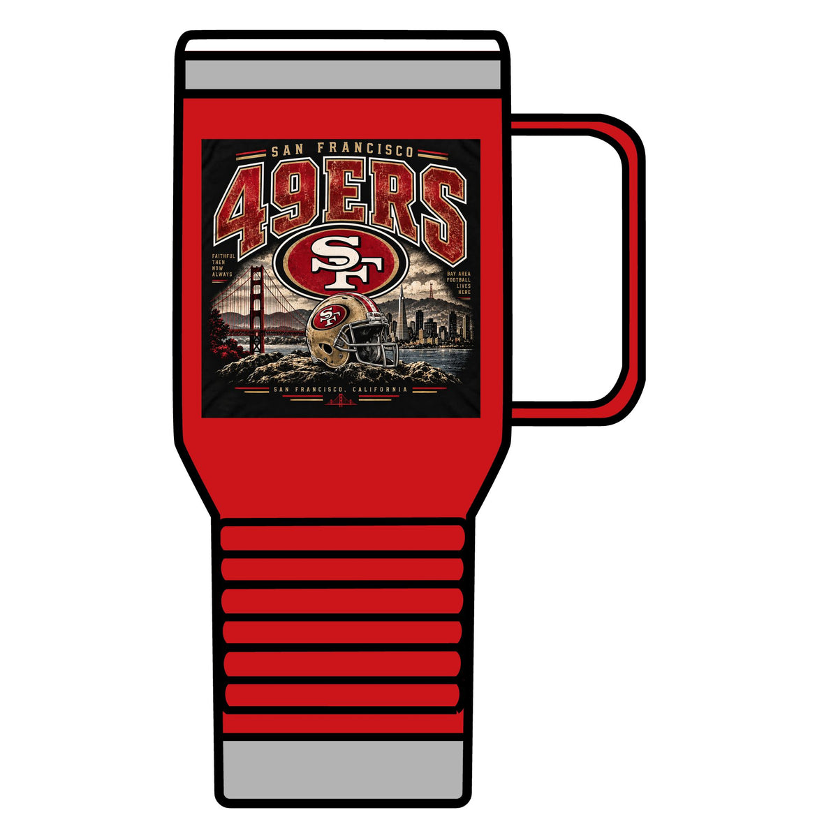 49ers Bay Area Pride - 20oz Insulated Mug