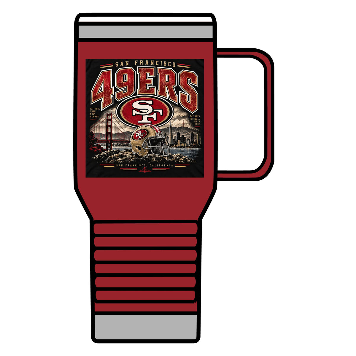 49ers Bay Area Pride - 20oz Insulated Mug