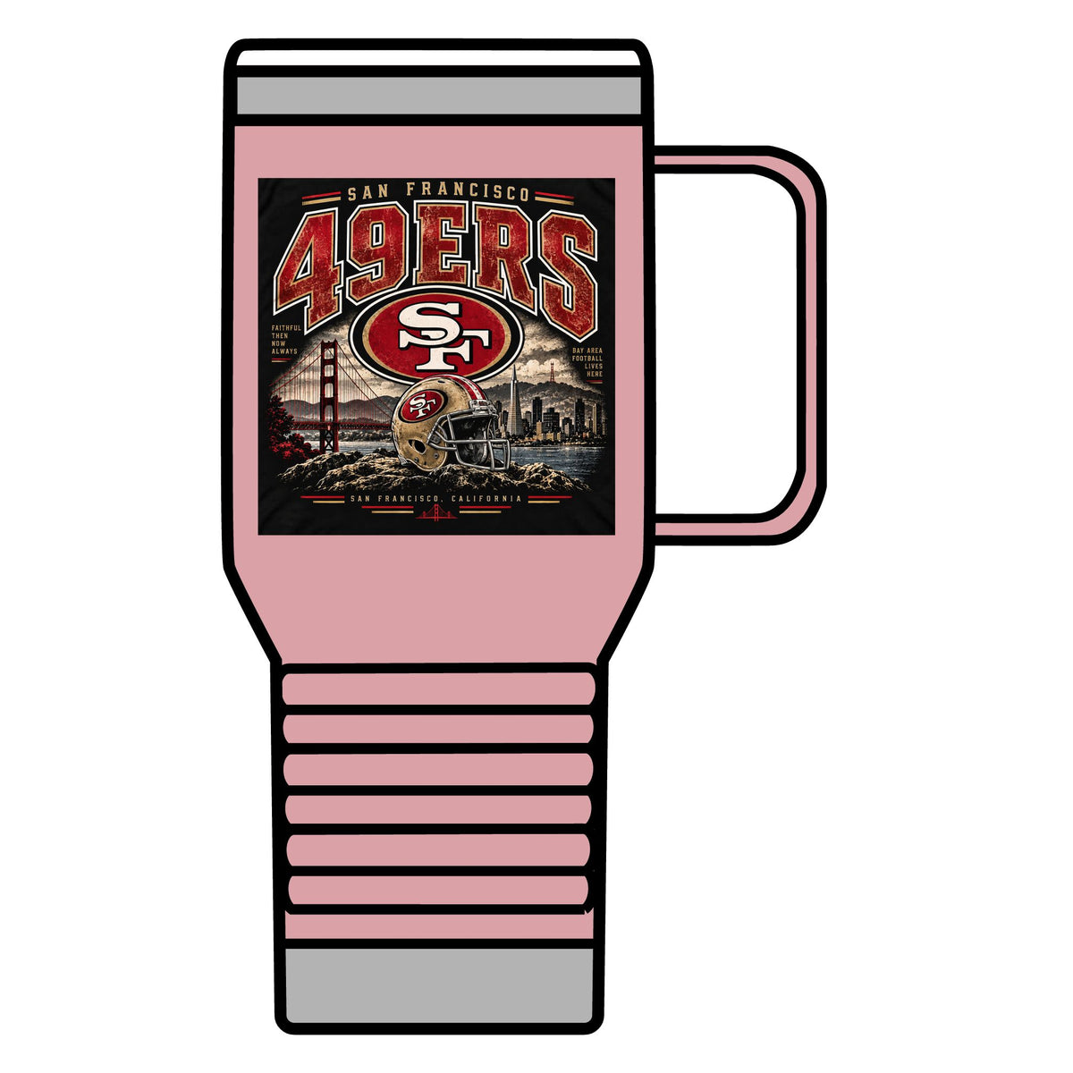 49ers Bay Area Pride - 20oz Insulated Mug