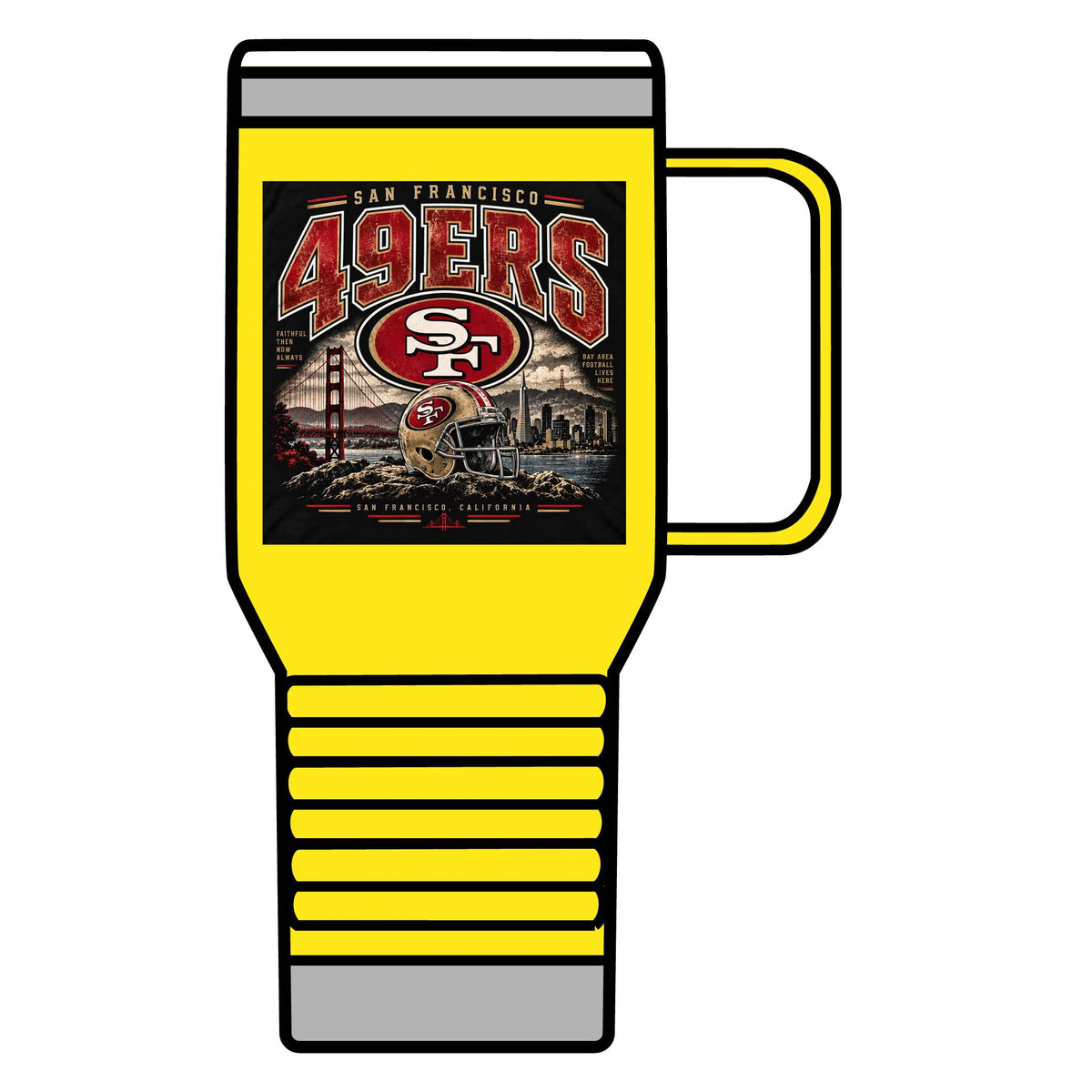 49ers Bay Area Pride - 20oz Insulated Mug