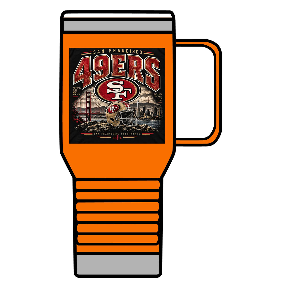 49ers Bay Area Pride - 20oz Insulated Mug