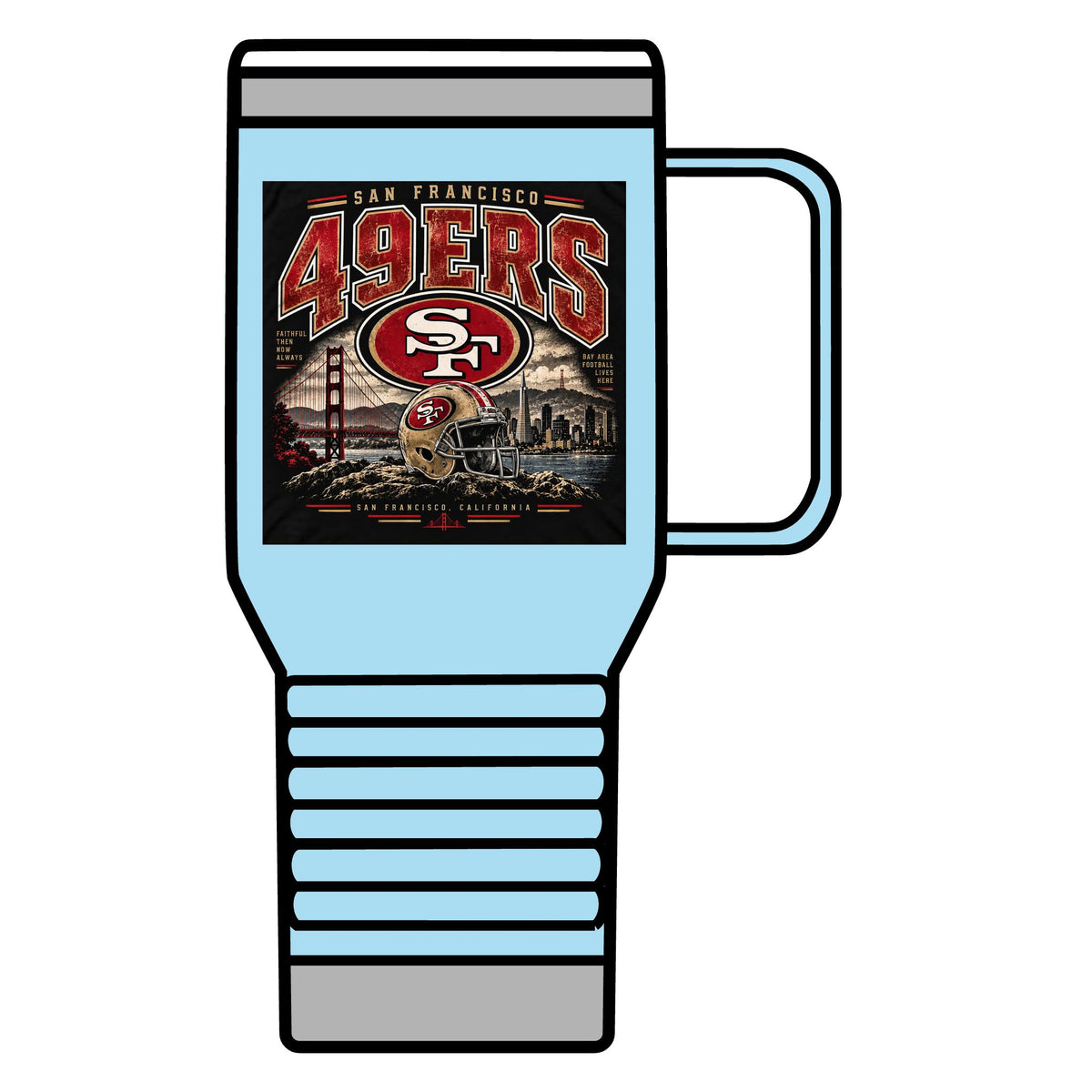 49ers Bay Area Pride - 20oz Insulated Mug