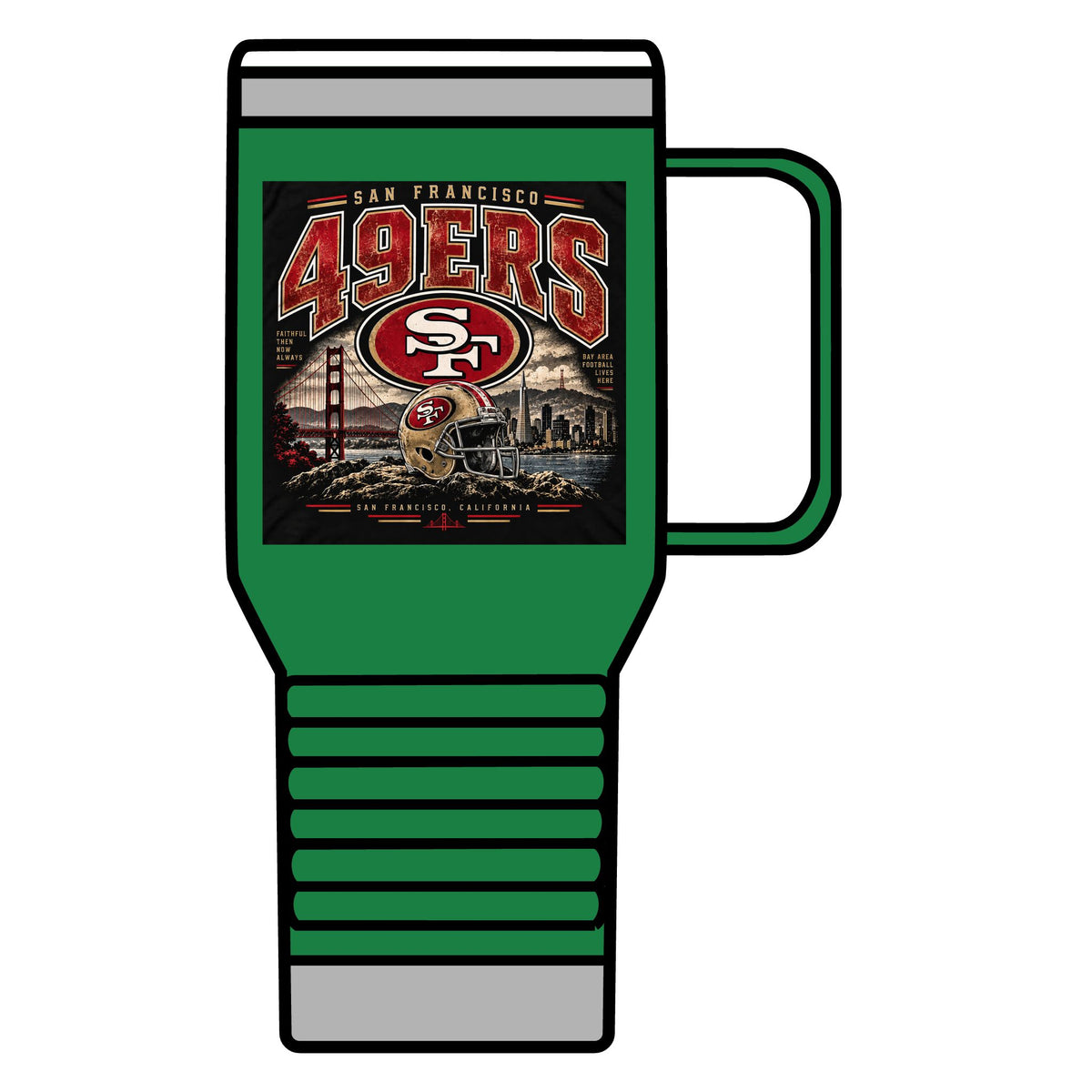 49ers Bay Area Pride - 20oz Insulated Mug