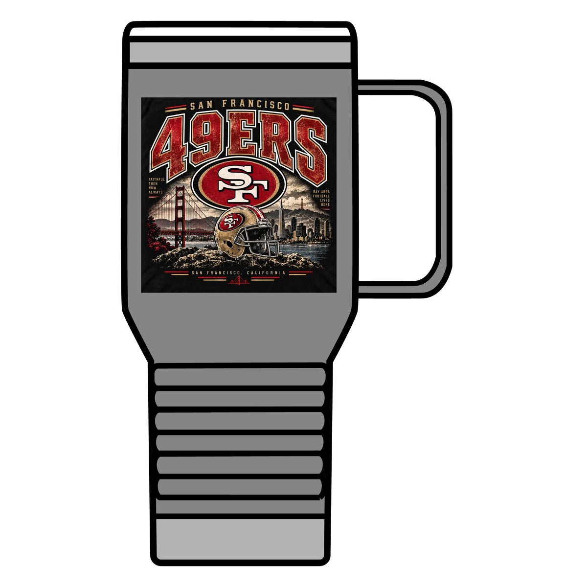 49ers Bay Area Pride - 20oz Insulated Mug