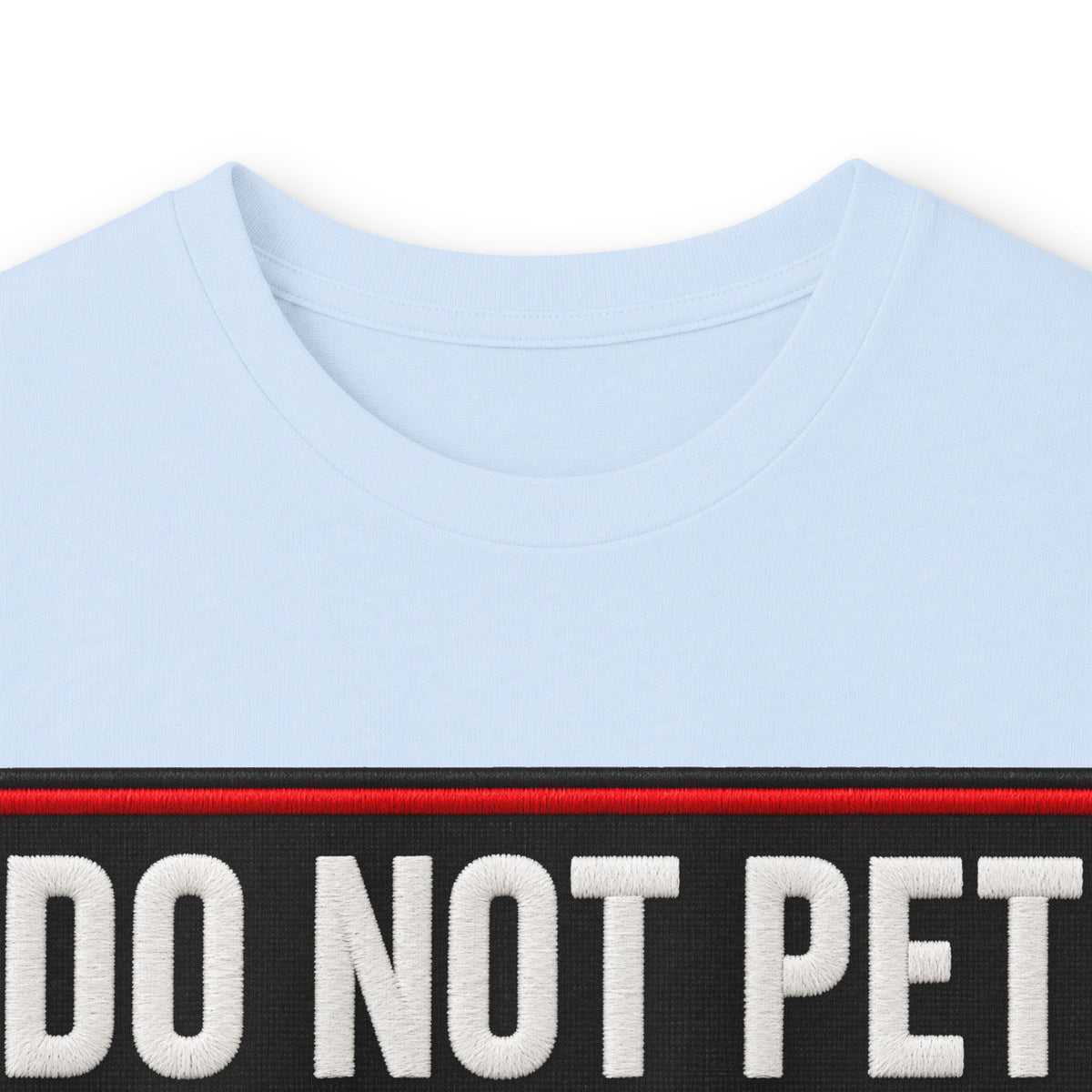 Do Not Pet - Service Dog Patch - Unisex Ultra Cotton Long Sleeve Tee