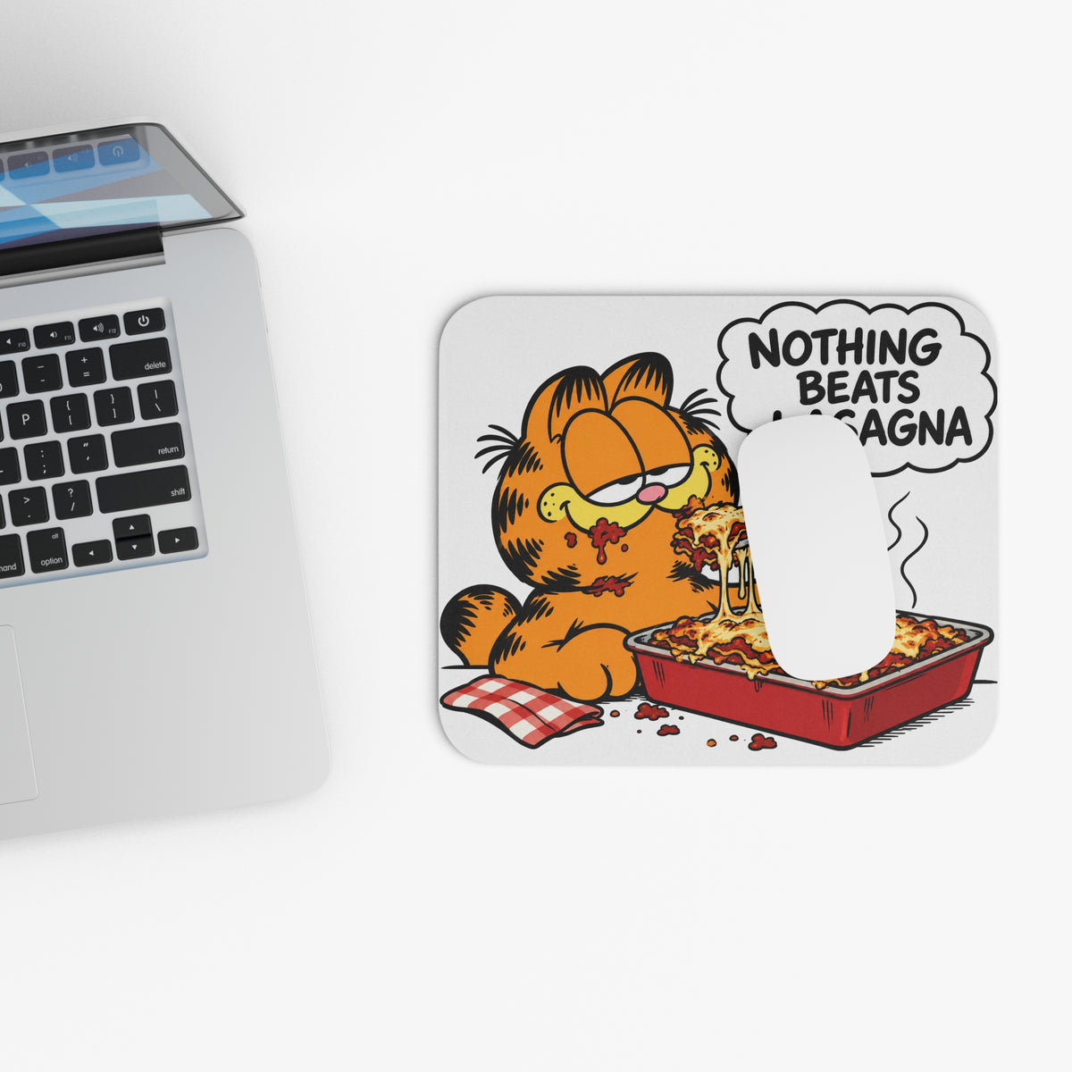 Nothing Beats Lasagna - Mouse Pad
