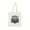 Back the Blue Shield - Canvas Tote
