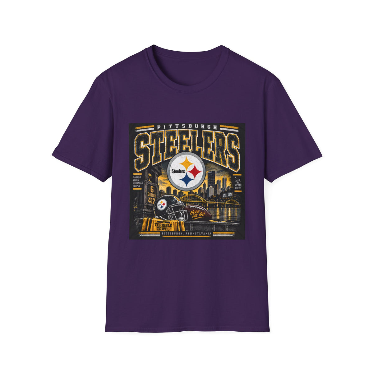 Pittsburgh Steelers Steel City Pride - Classic Tee