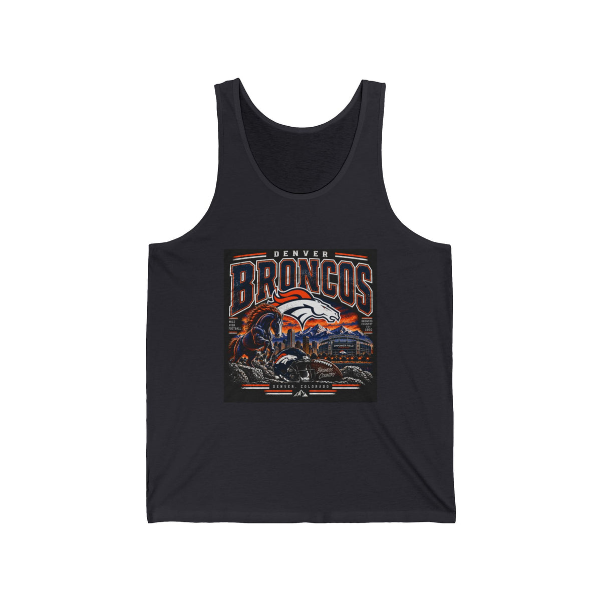 Denver Broncos Mile High Pride - Athletic Tank