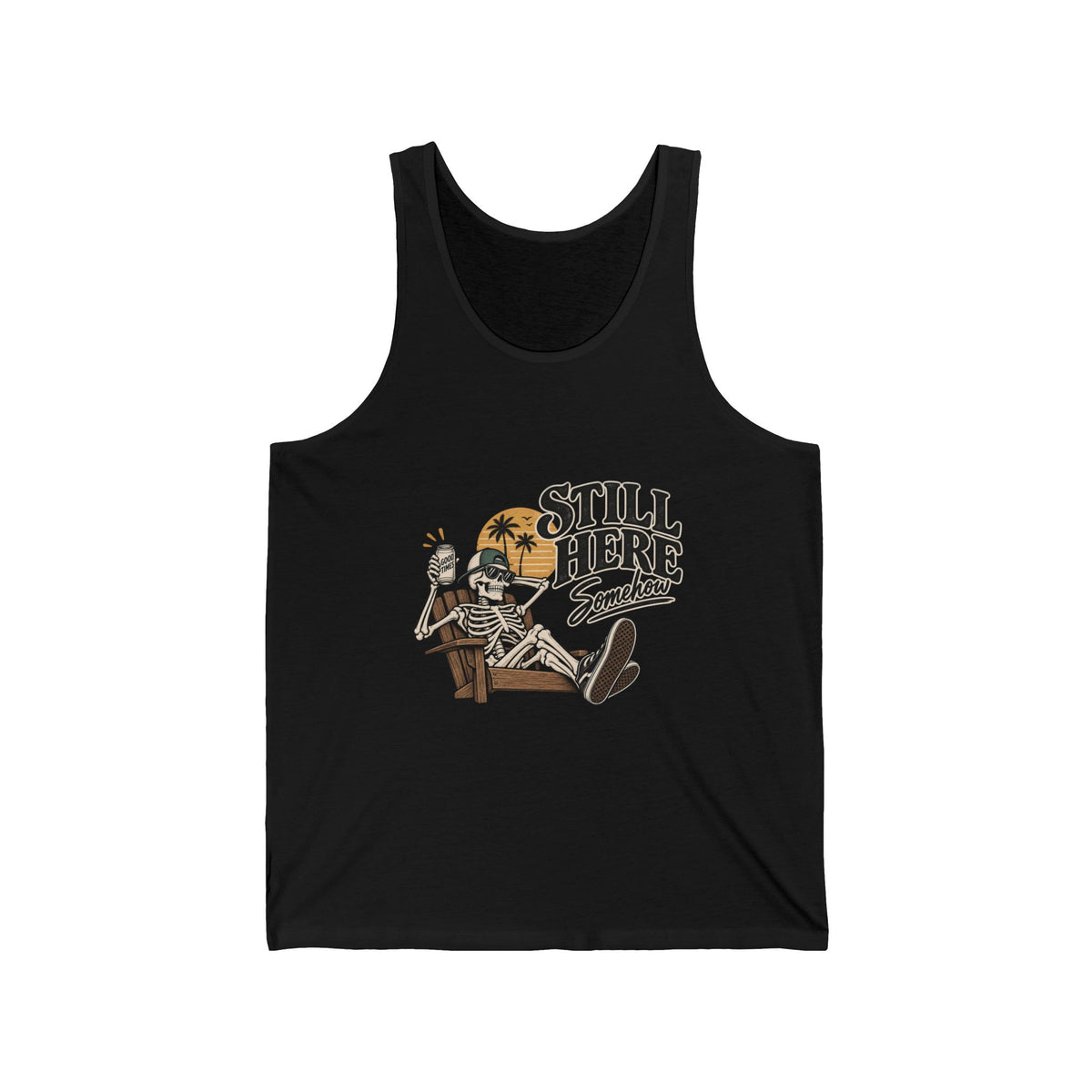 Still Here Somehow - Athletic Tank