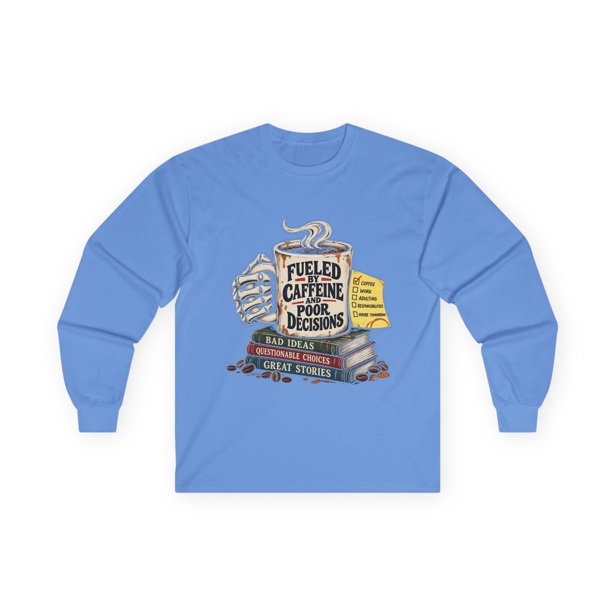 Fueled by Caffeine - Unisex Ultra Cotton Long Sleeve Tee
