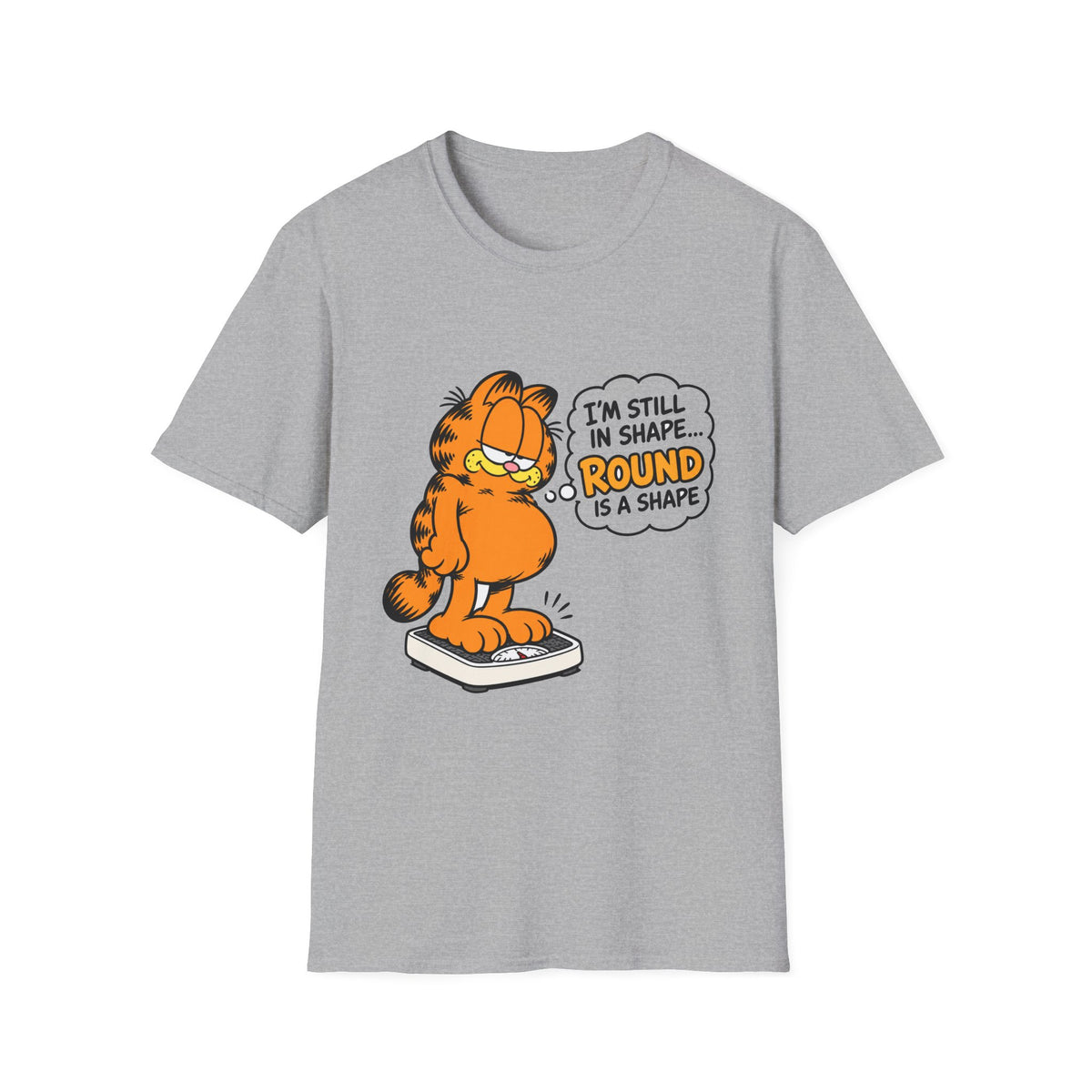 Round Shape Garfield - Classic Tee
