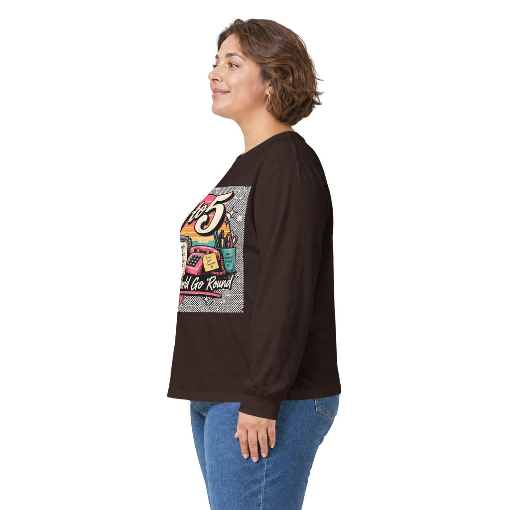 9to5 Make the World Go Round - Unisex Ultra Cotton Long Sleeve Tee
