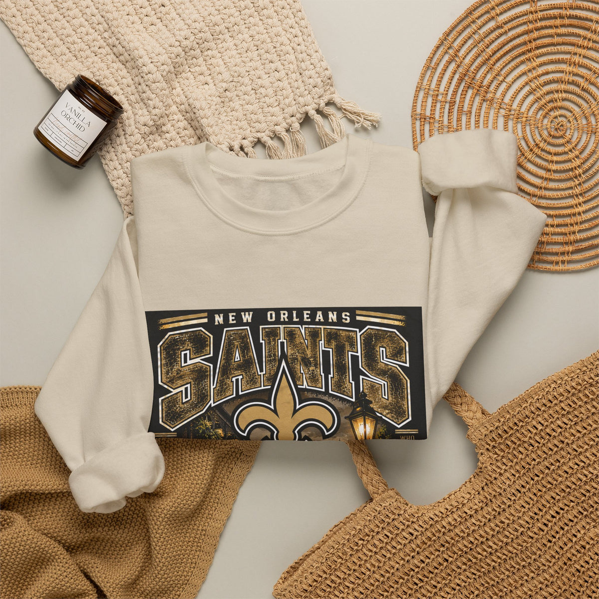 New Orleans Saints - Crewneck Sweatshirt