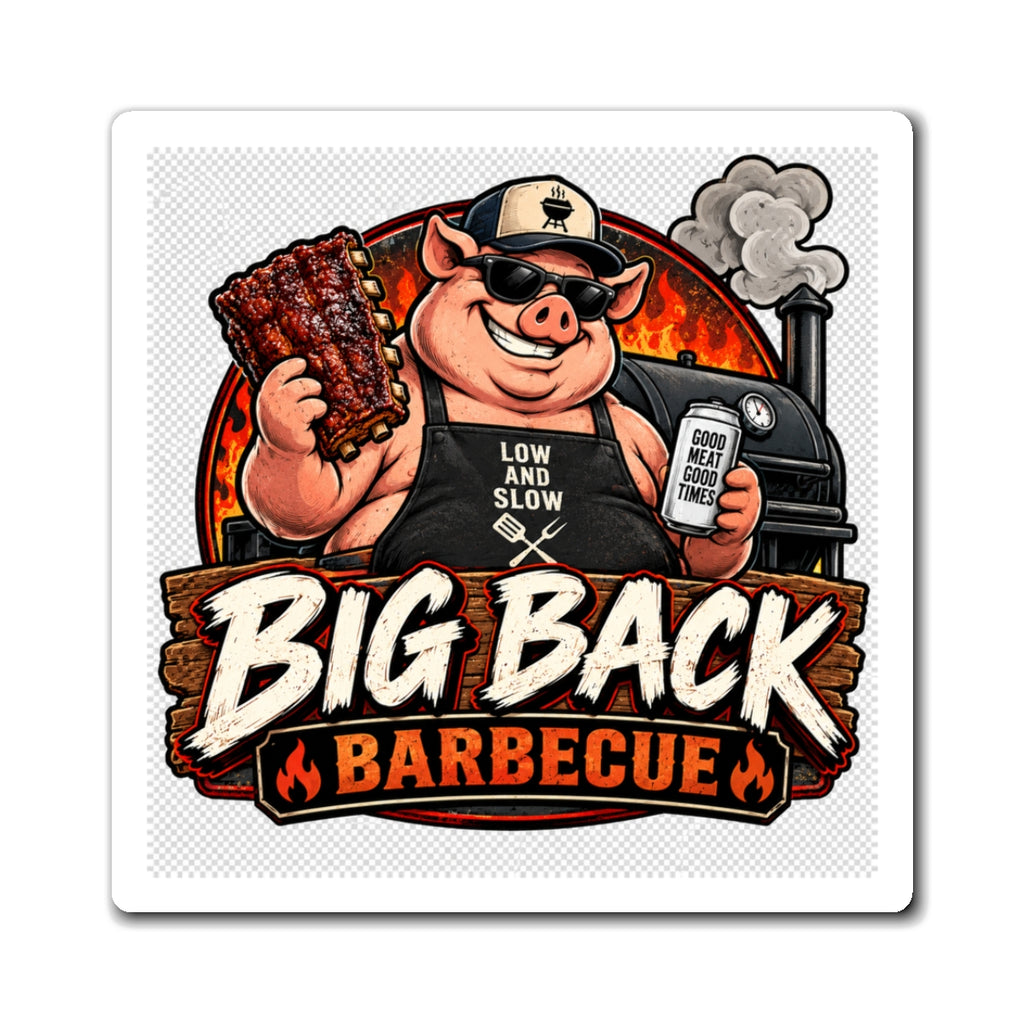 Big Back Barbecue - Magnet