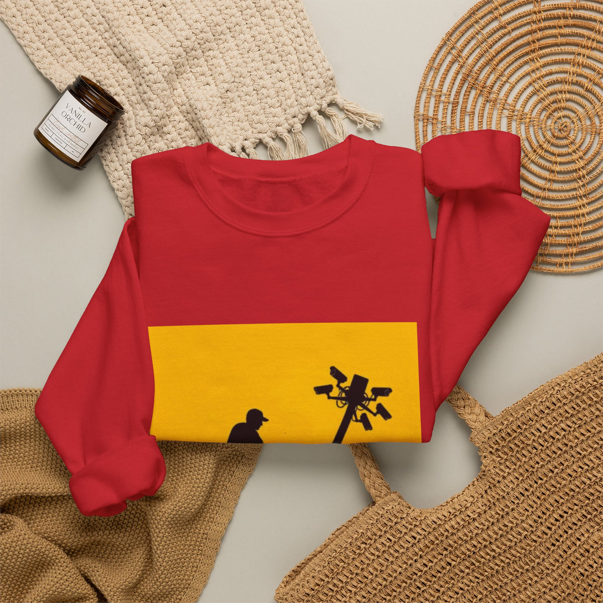 Surveillance Sabotage Tee - Crewneck Sweatshirt