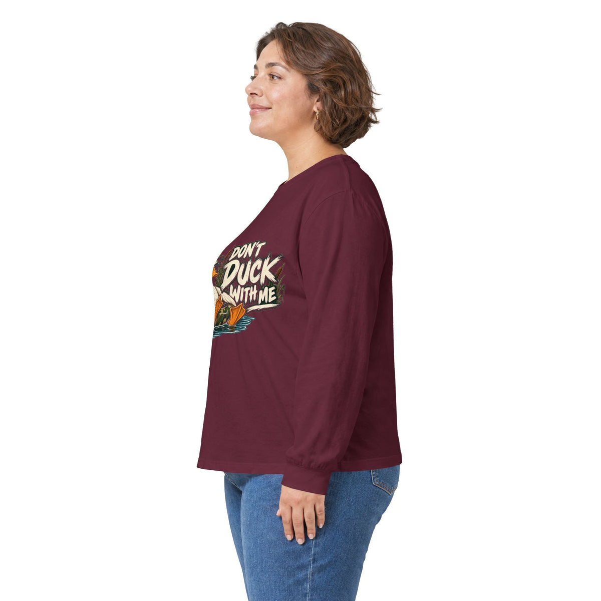 Duck With Me Camo - Unisex Ultra Cotton Long Sleeve Tee