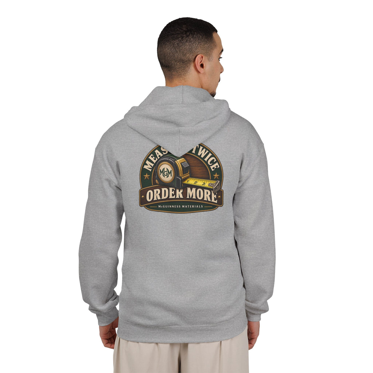 Measure Twice, Order More - Full-Zip Hooded Sweatshirt