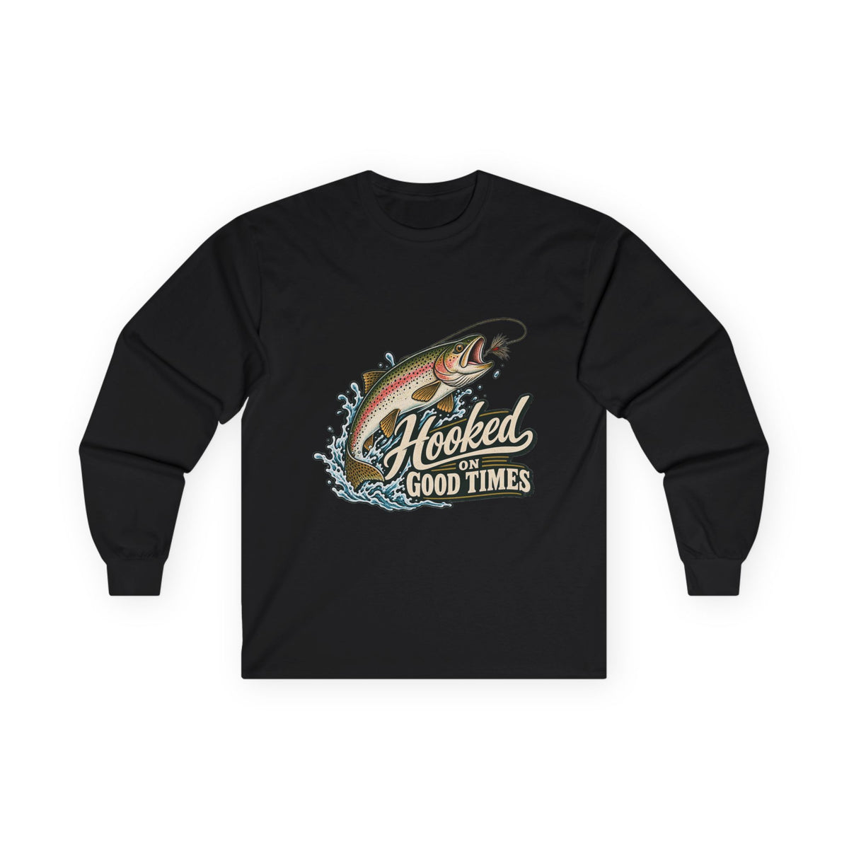 Hooked on Good Times - Unisex Ultra Cotton Long Sleeve Tee