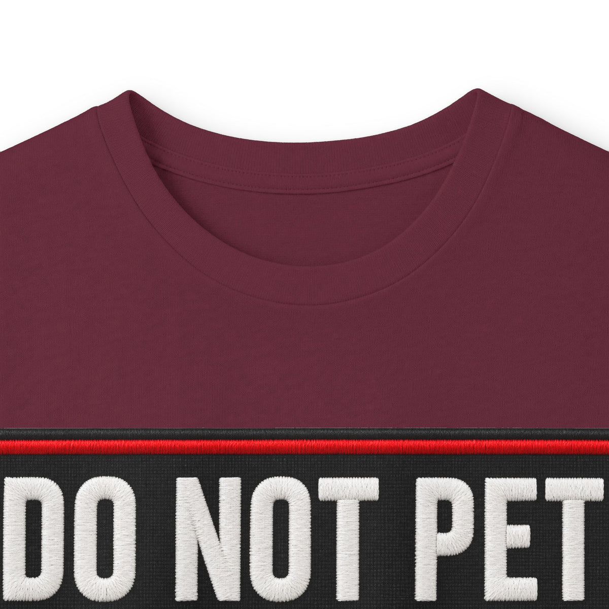 Do Not Pet - Service Dog Patch - Unisex Ultra Cotton Long Sleeve Tee