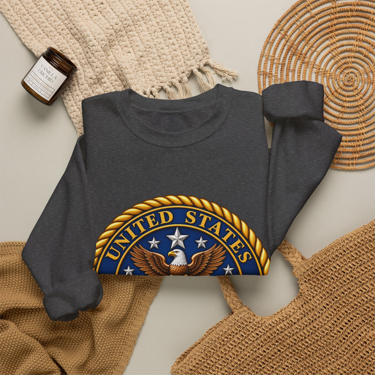 U.S. Air Force Emblem - Crewneck Sweatshirt