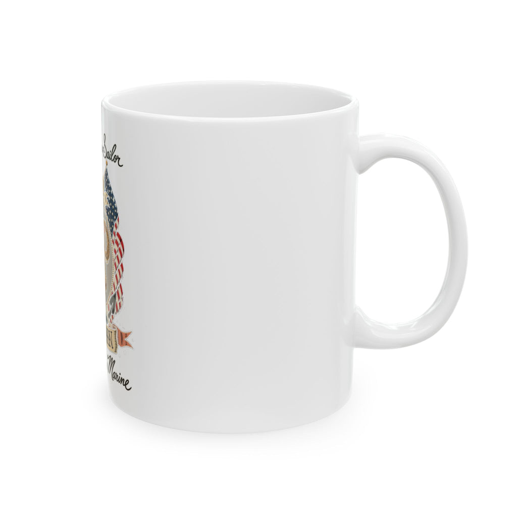 Corpsman Pride Crest - Ceramic Mug 11oz and 15oz