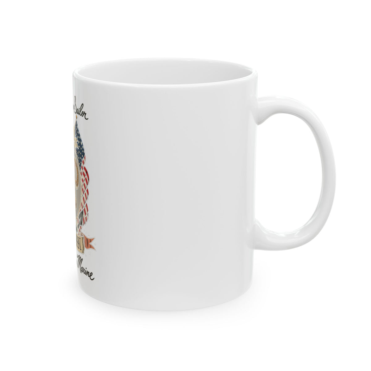 Corpsman Pride Crest - Ceramic Mug 11oz and 15oz