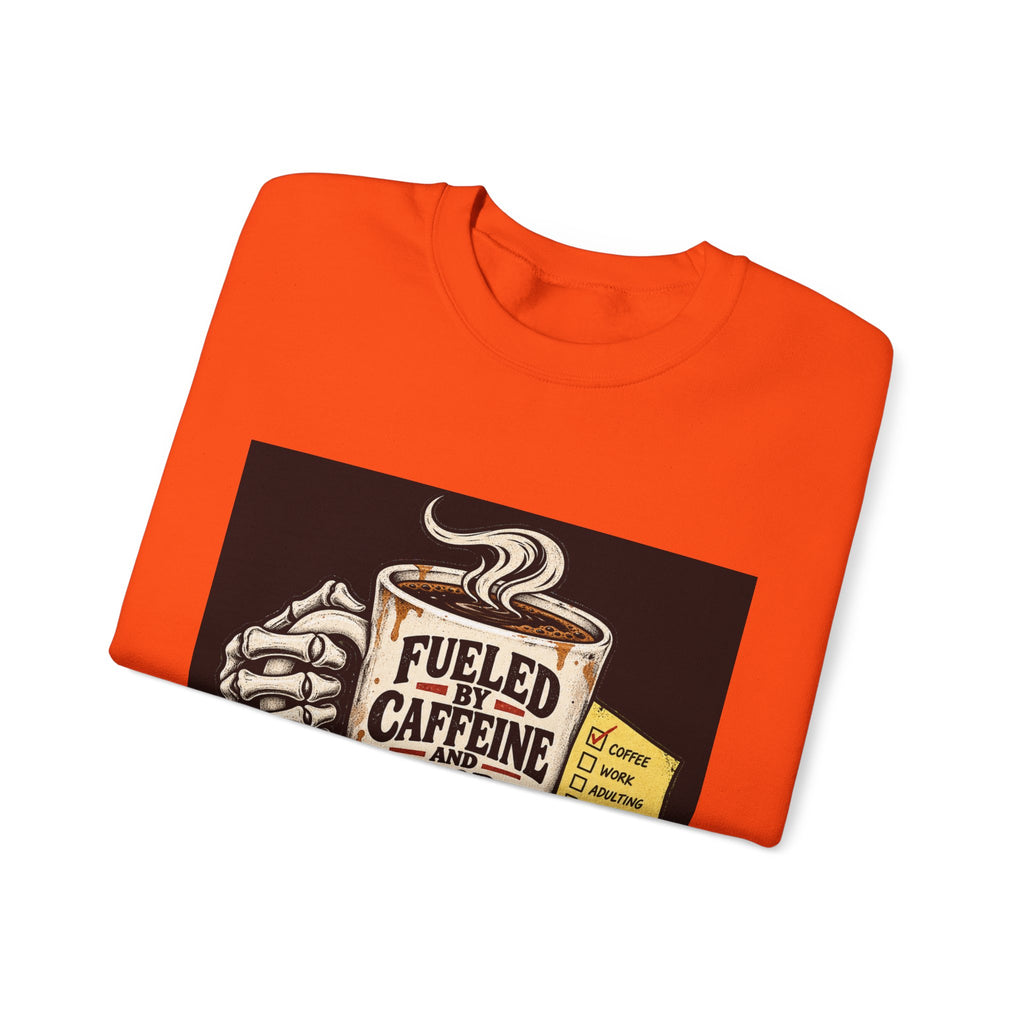 Fueled by Caffeine - Crewneck Sweatshirt