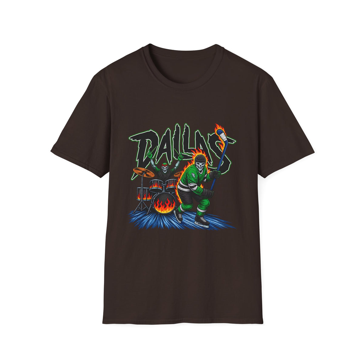 Dallas Stars Skeleton - Classic Tee