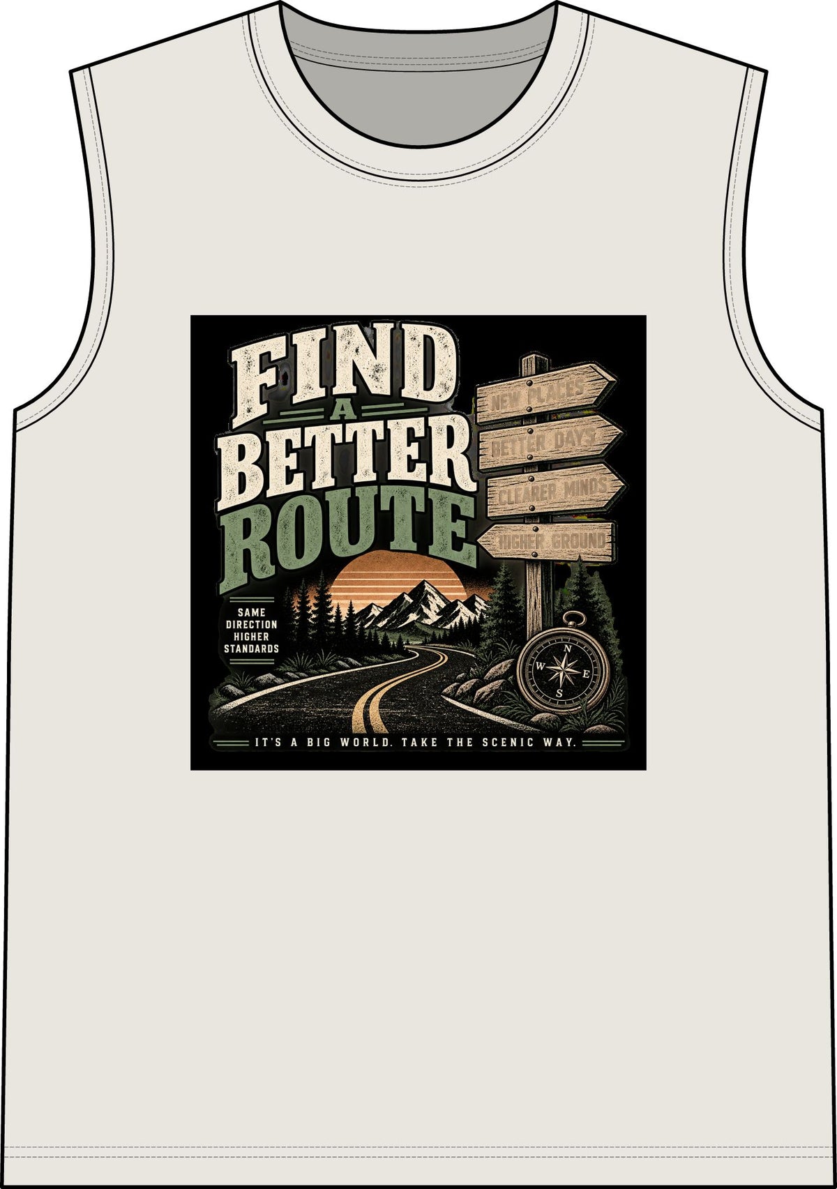 Find A Better Route - Classic Tank