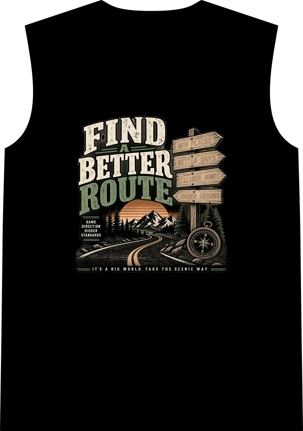 Find A Better Route - Classic Tank