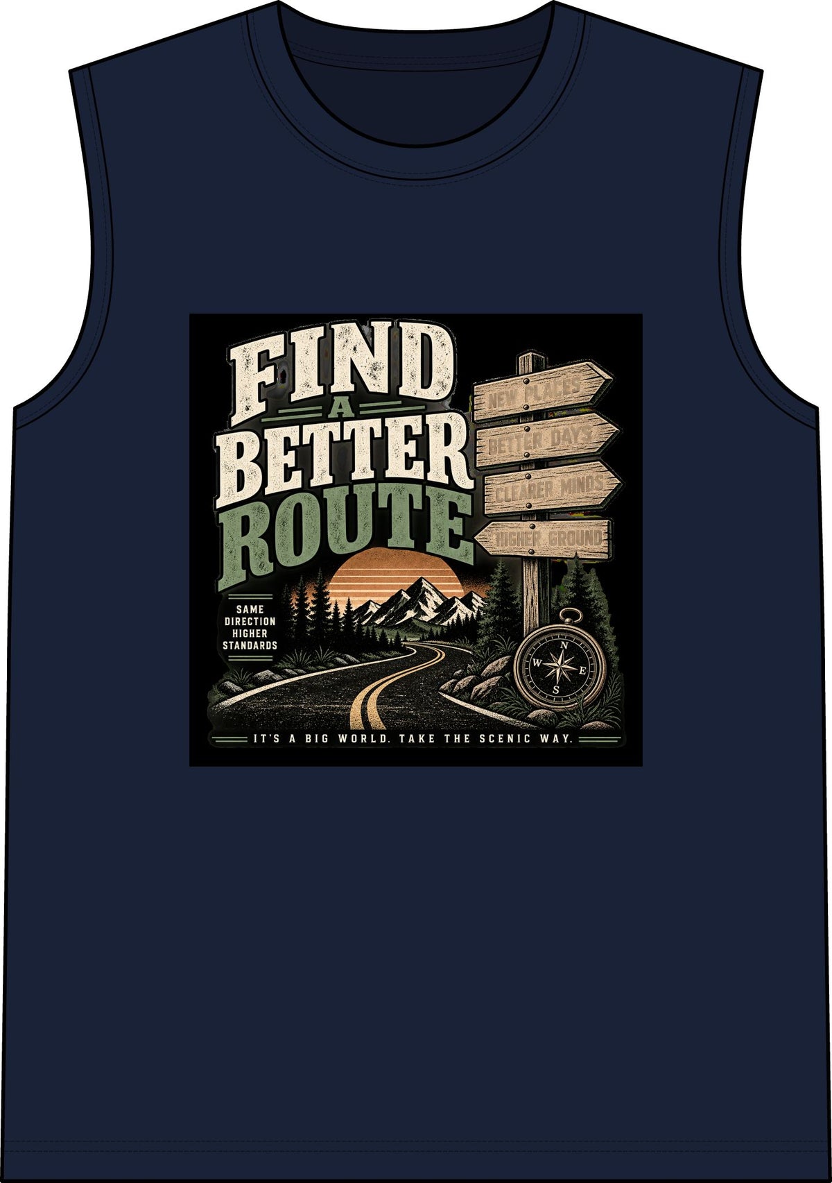 Find A Better Route - Classic Tank