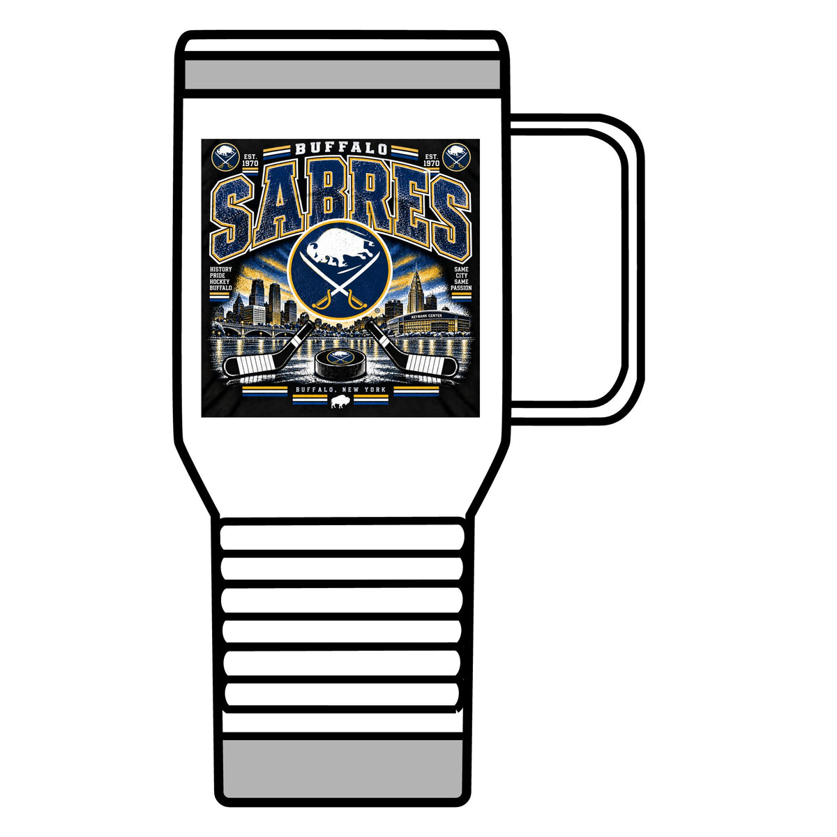 Buffalo Sabres Heritage Shield - 20oz Insulated Mug
