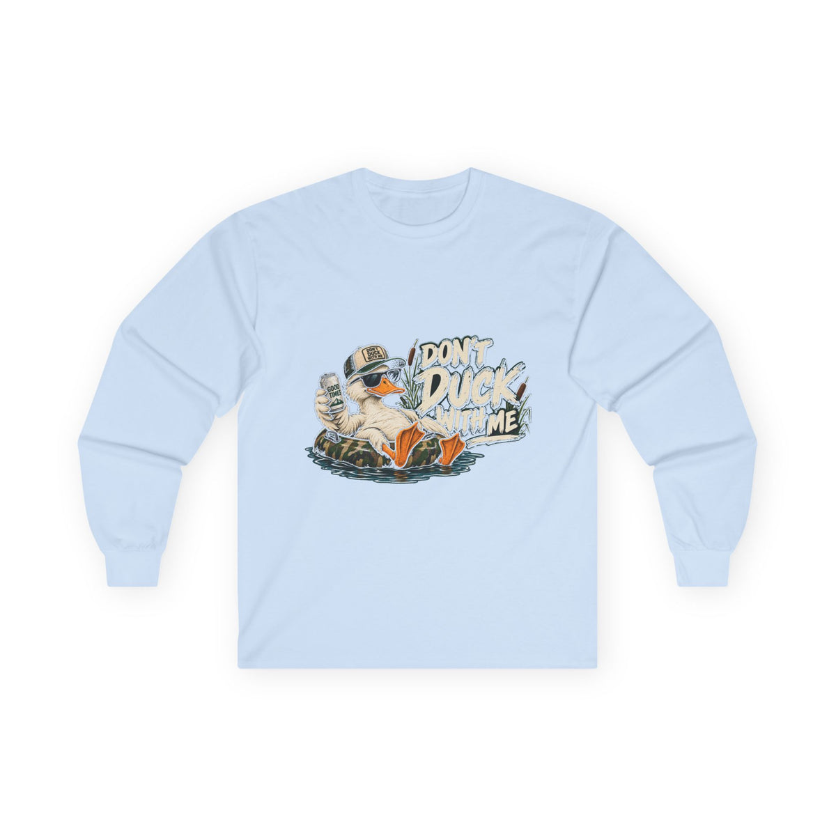 Duck With Me Camo - Unisex Ultra Cotton Long Sleeve Tee
