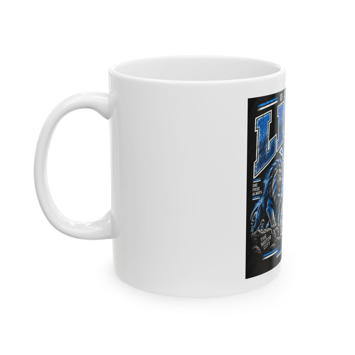 Detroit Lions Grit - Ceramic Mug 11oz and 15oz
