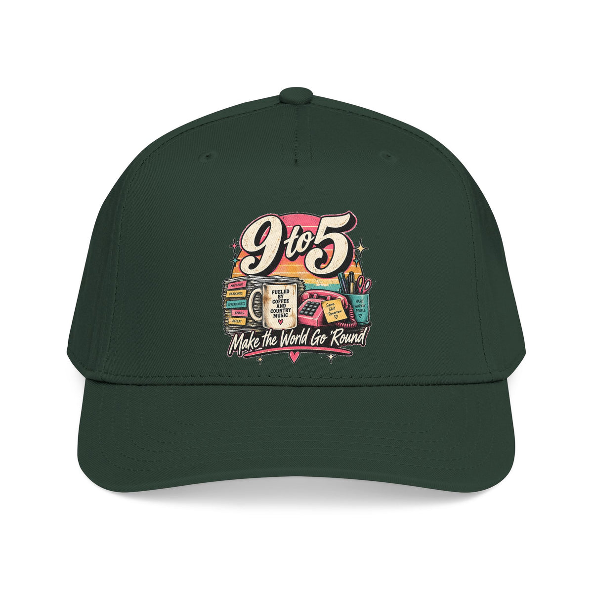 9to5 Make the World Go Round - OTTO Baseball Hat