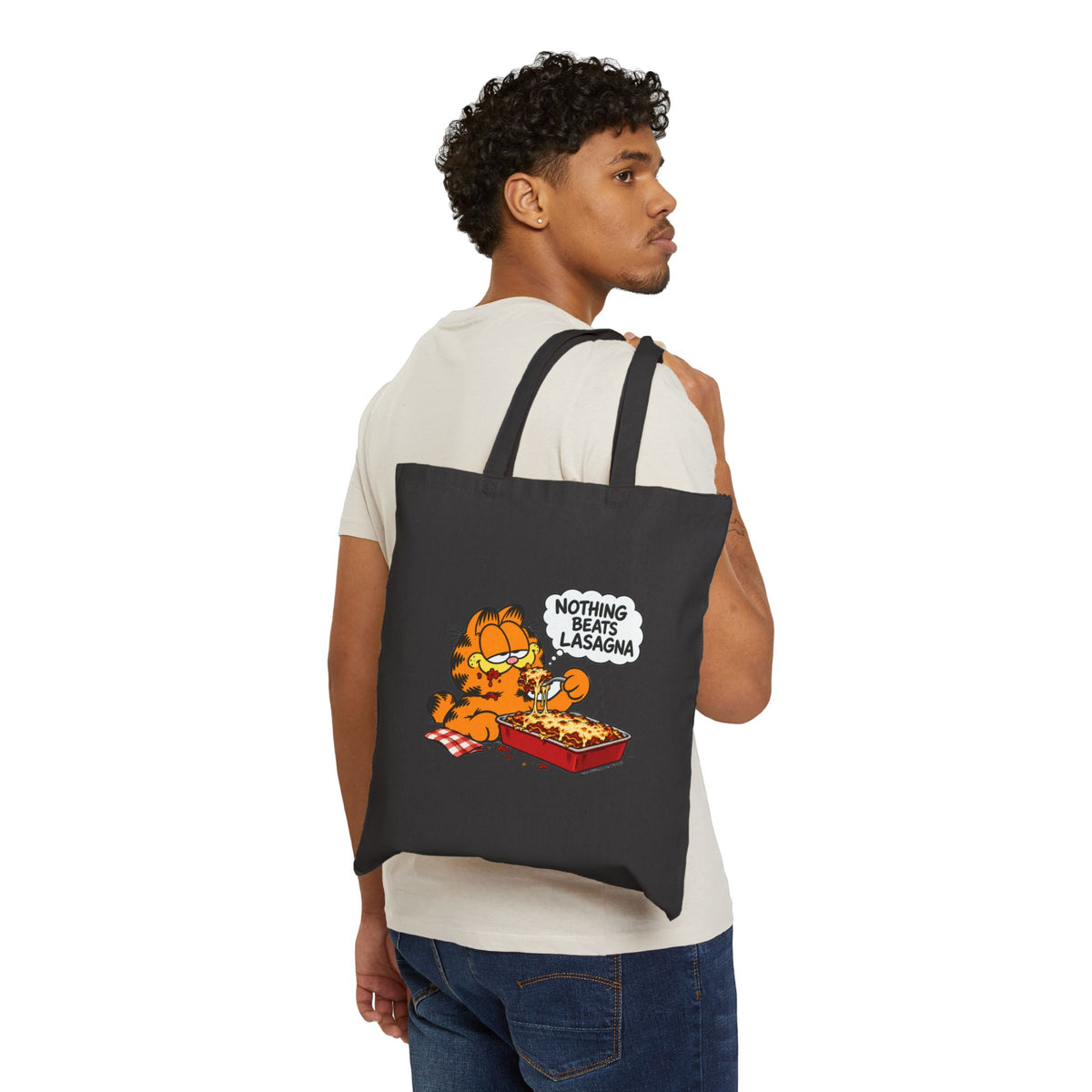 Nothing Beats Lasagna - Canvas Tote
