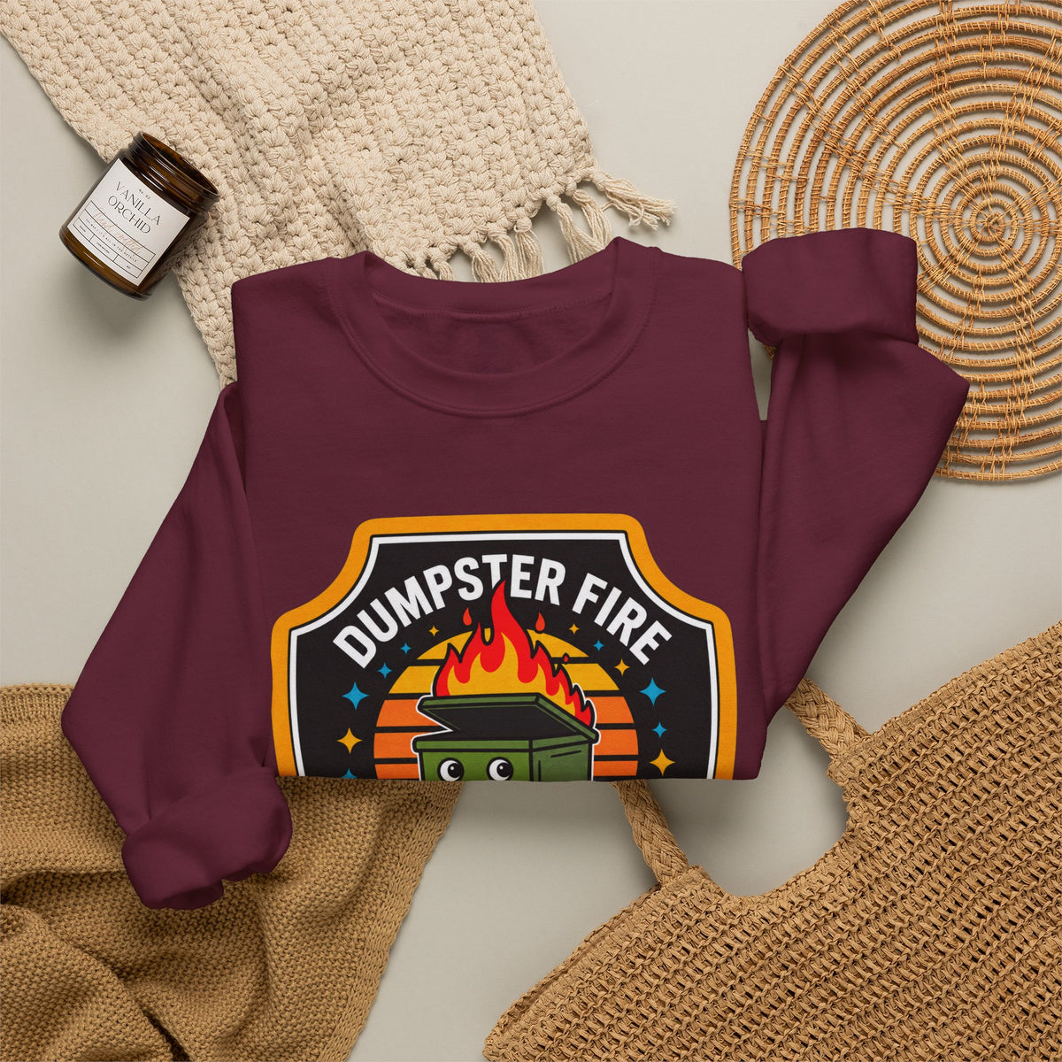 Dumpster Fire Response Team - Crewneck Sweatshirt