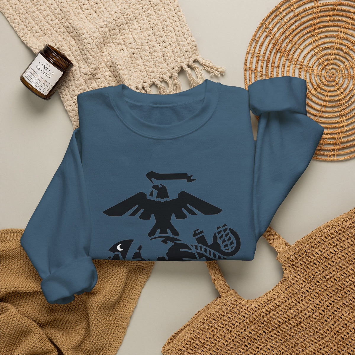 Semper Fi Emblem - Crewneck Sweatshirt